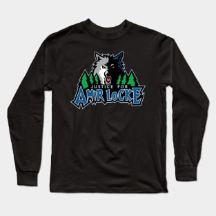 Justice for Amir Locke Long Sleeve T-Shirt